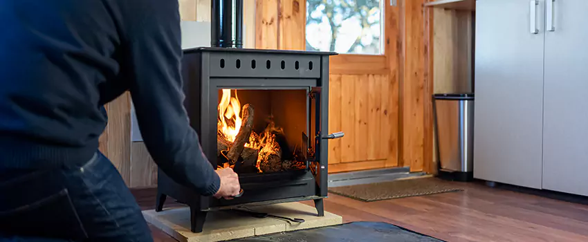 Open Hearth Wood Fireplace Installation in Dumont, NJ